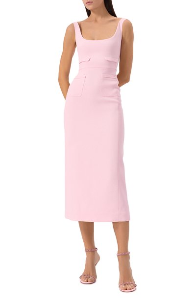 Текстильные босоножки gigi 95 AMINA MUADDI, арт. GIGI SANDAL 95/SATIN, фото 2