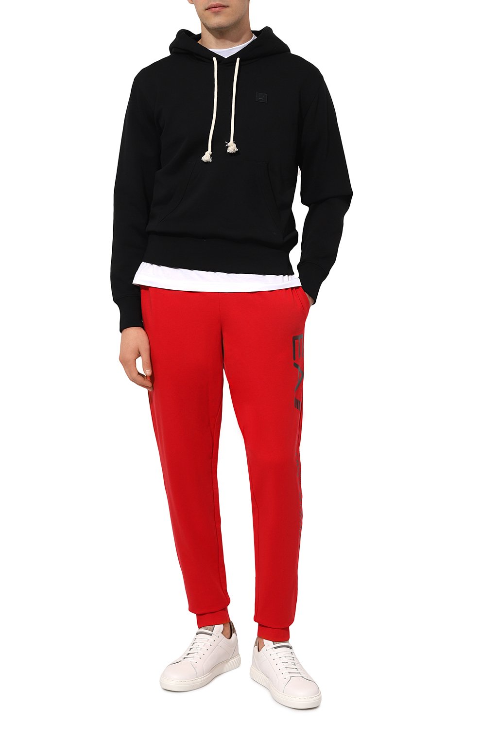 Хлопковые джоггеры EA7, арт. 8NPPC3/PJ05Z, фото 2