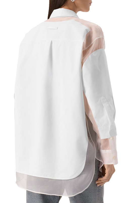 Рубашка Jean Paul Gaultier 25/33-F-CH091I-C075 Белый  25/33-F-CH091I-C075 Фото 3