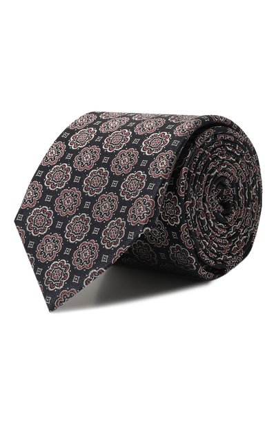 Мужской шелковый галстук CANALI, арт. 18/HJ04007