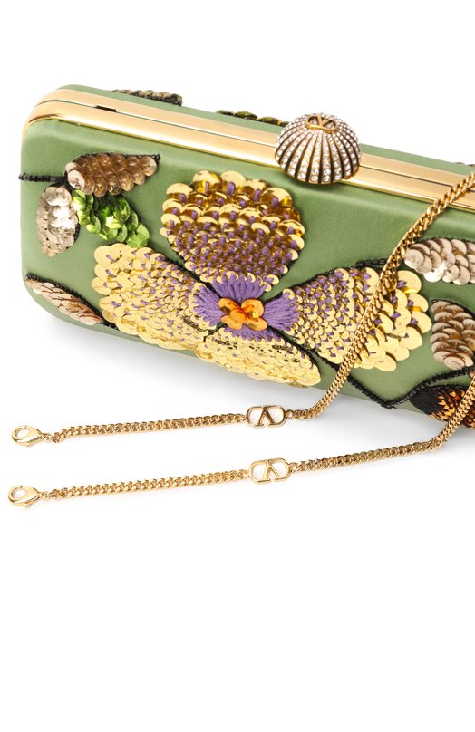 Клатч Carry Secrets Valentino 8W2B0S02/IGD Зелёный  8W2B0S02/IGD Фото 6