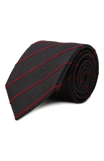 Галстук из шелка и вискозы GIORGIO ARMANI, арт. 360054/3F939, фото 1