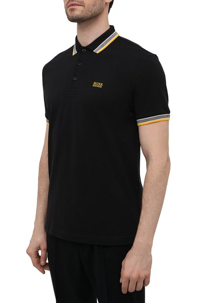 Хлопковое поло BOSS, арт. 50398302, фото 3