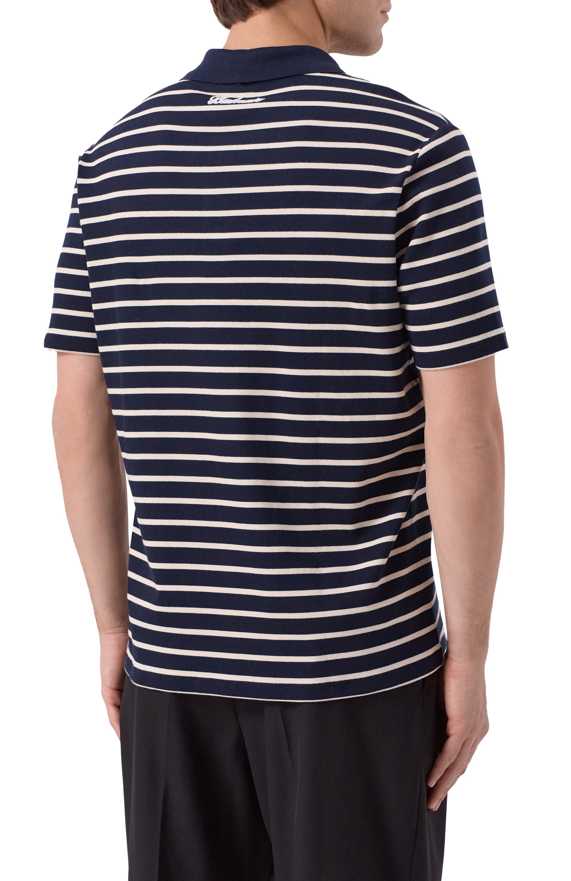 Хлопковое поло BALMAIN, арт. FH0GC026/GF30, фото 4