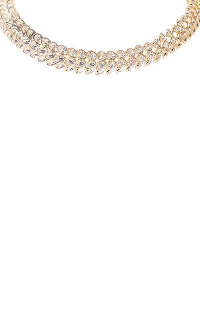 Чокер idyllia SWAROVSKI золотого цвета по цене 89300 руб., арт. 5723541, фото 3 Чокер idyllia SWAROVSKI, арт. 5723541, фото 3