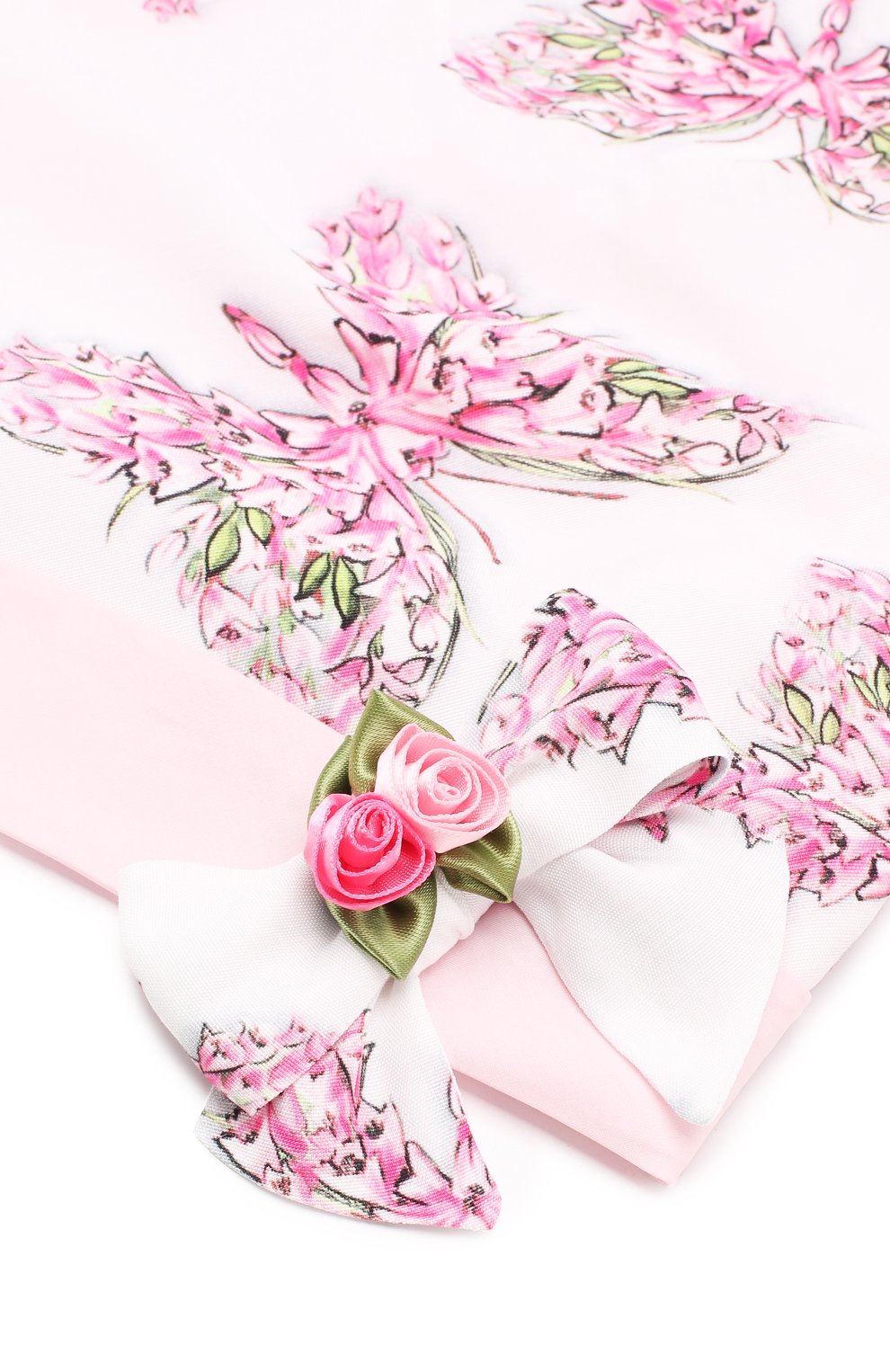 Бандана MONNALISA белого цвета по цене 5450 руб., арт. 393006, фото 3 Бандана MONNALISA, арт. 393006, фото 3