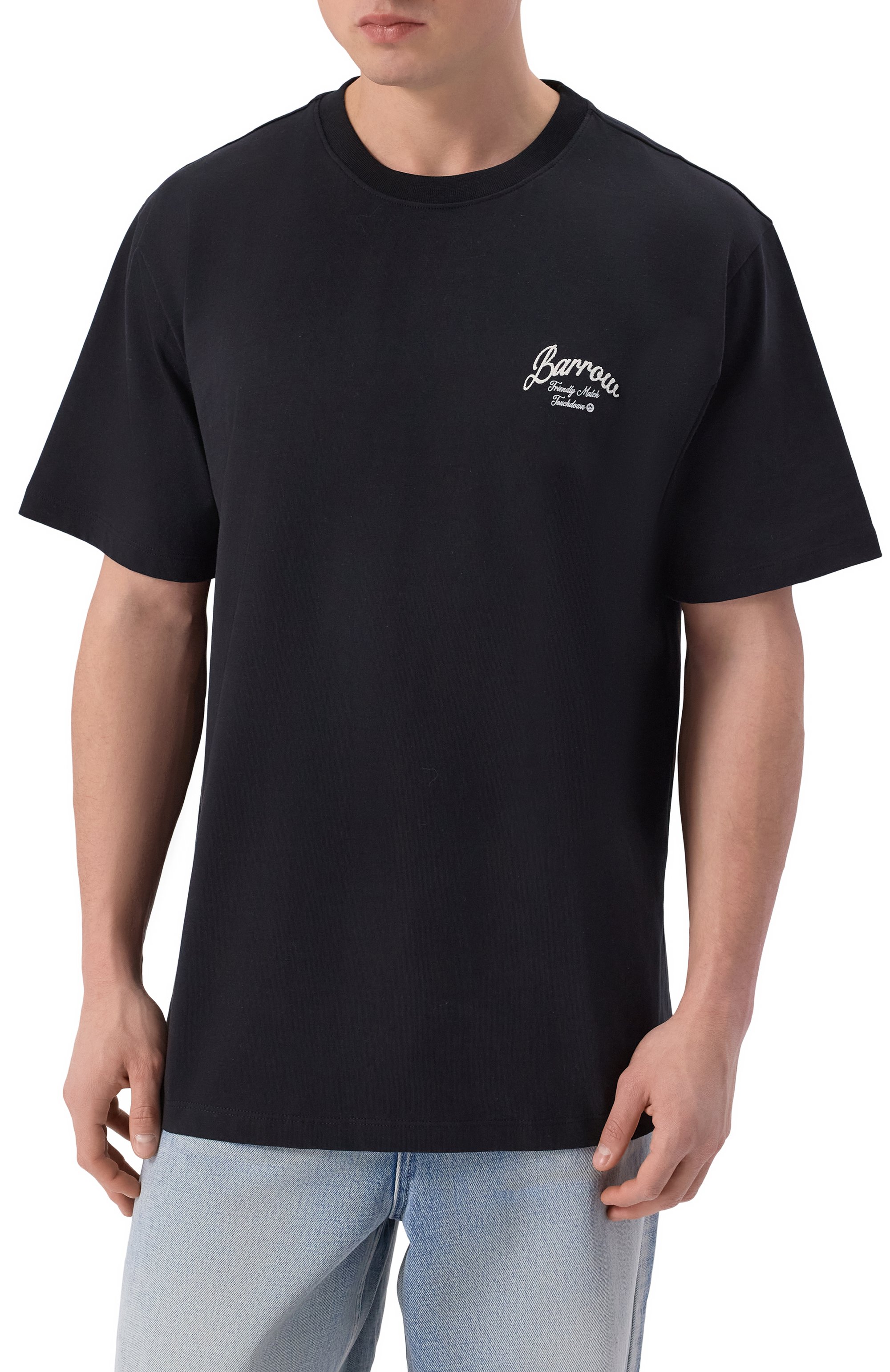 Хлопковая футболка BARROW, арт. S5BWMATH145, фото 3