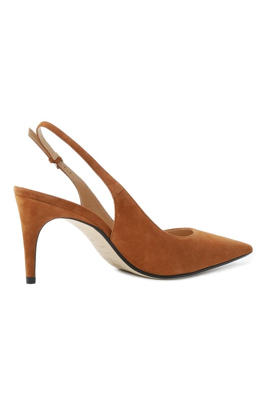 Замшевые туфли MVST by Sergio Rossi MVST B14260-SUEDE Коричневый  B14260-SUEDE Фото 5
