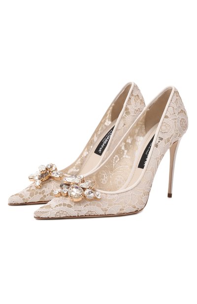 Женские текстильные туфли rainbow 105 DOLCE & GABBANA, арт. CD1823/AQ074