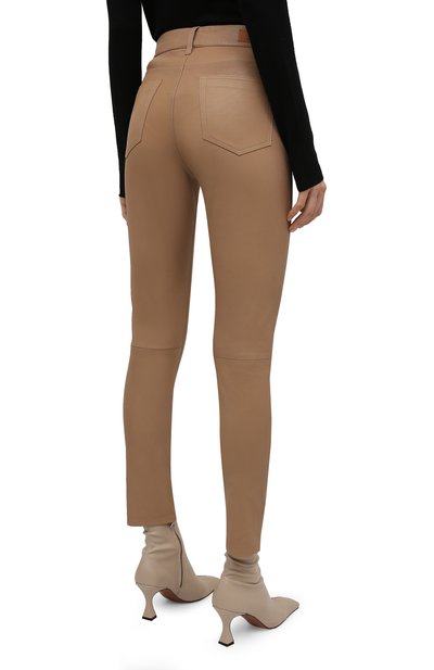 Кожаные брюки POLO RALPH LAUREN, арт. 211782995, фото 4