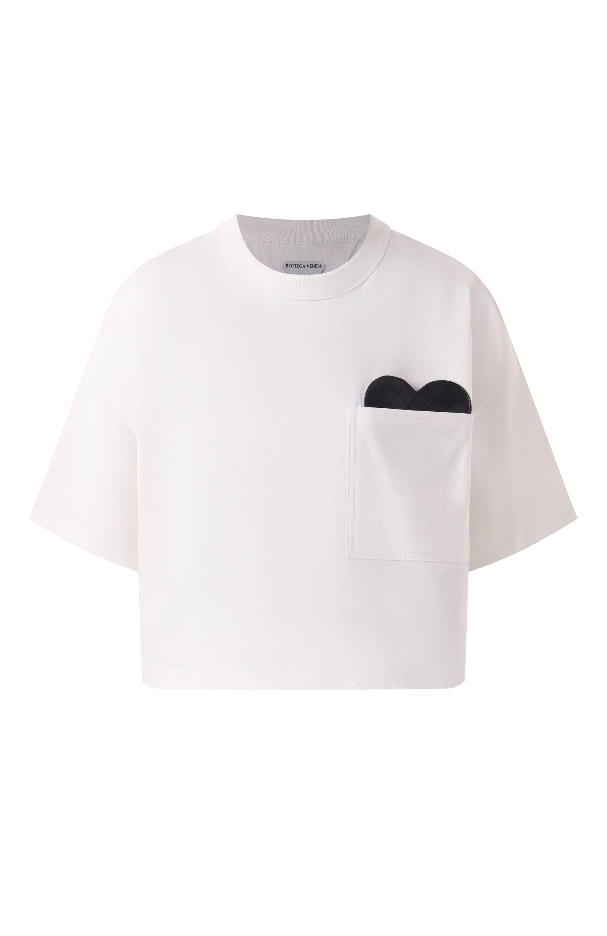 Хлопковая футболка BOTTEGA VENETA, арт. 817573/V4XI0, фото 1