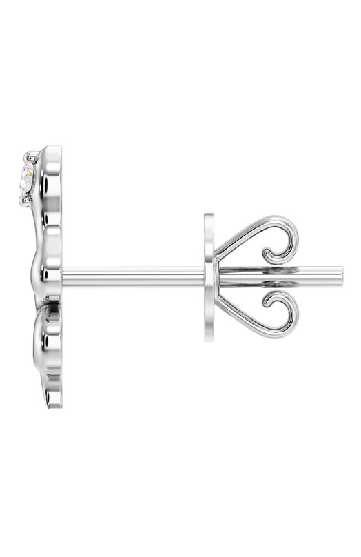 Серьга Serendipity EJE0087W Бесцветный  EJE0087W Фото 3