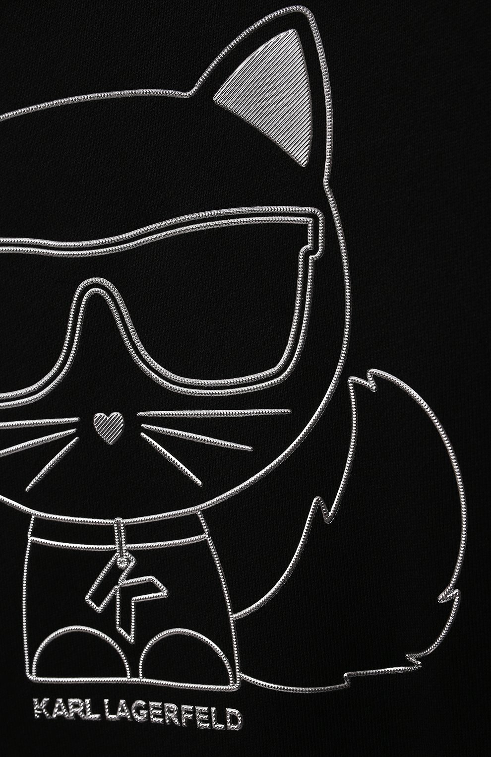 Хлопковый свитшот KARL LAGERFELD KIDS, арт. Z15312, фото 3