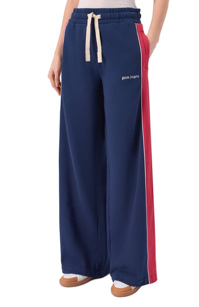 Хлопковые брюки PALM ANGELS, арт. PWCH02AS26FLE001, фото 3