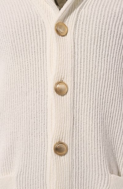 Хлопковый кардиган BRUNELLO CUCINELLI, арт. M2W706006, фото 5