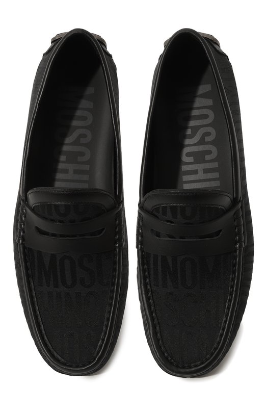 фото Текстильные мокасины moschino