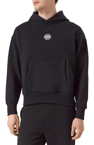 Хлопковое худи BARROW, арт. S5BWMAHS158, фото 3