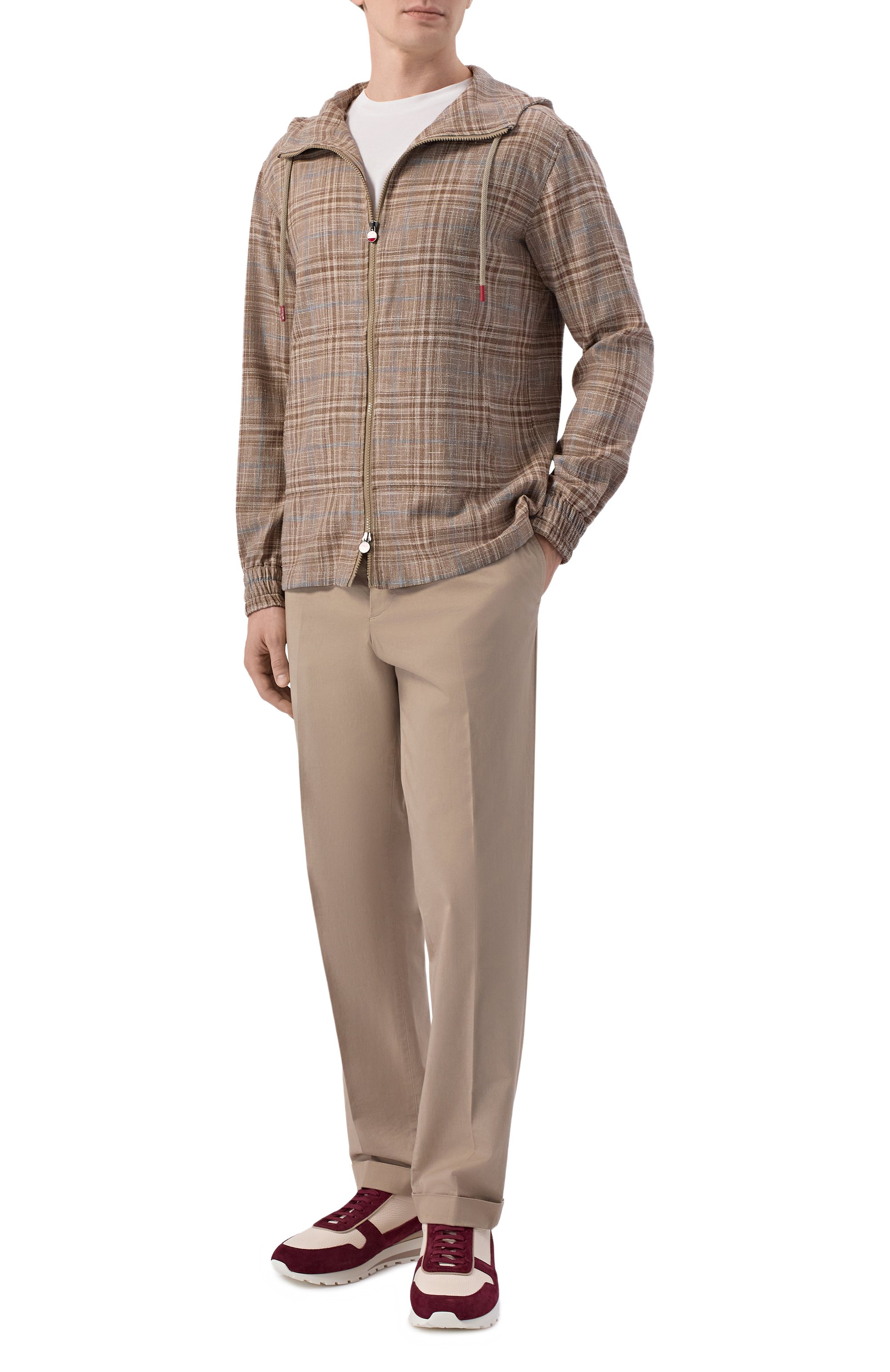 Толстовка из шерсти и шелка KITON, арт. UMC010K0616E04, фото 2