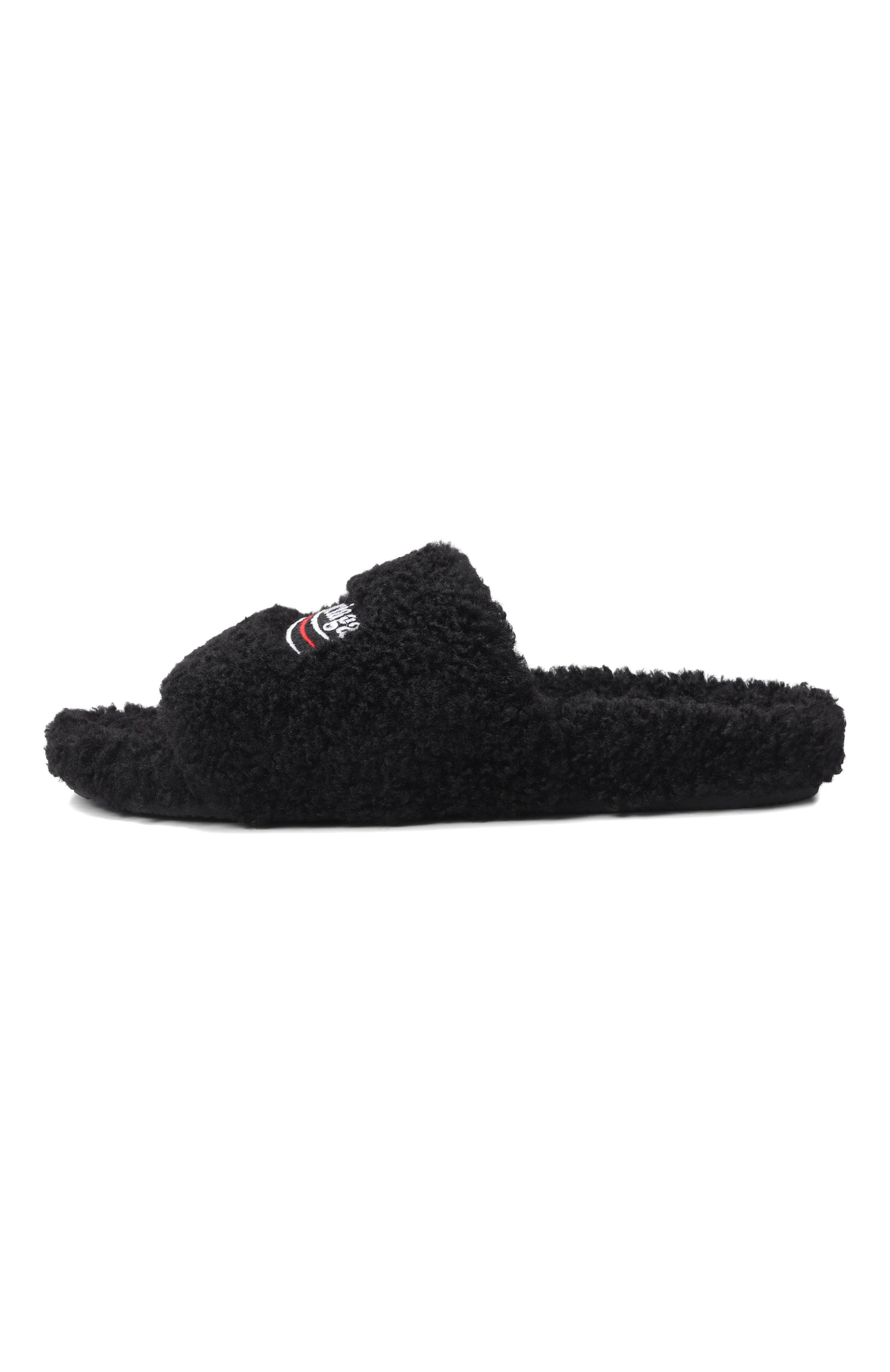 Текстильные шлепанцы furry BALENCIAGA, арт. 654747/W14C2, фото 3