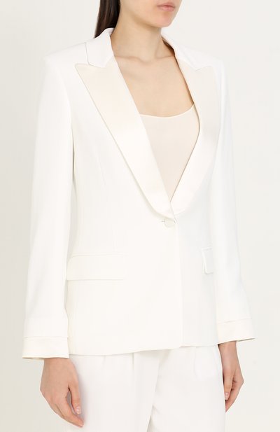 Приталенный жакет с шелковыми лацканами TOM FORD, арт. GI2414-FAX105, фото 3