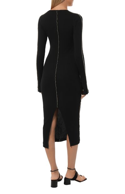 Хлопковое платье HELMUT LANG, арт. N05HW604, фото 4