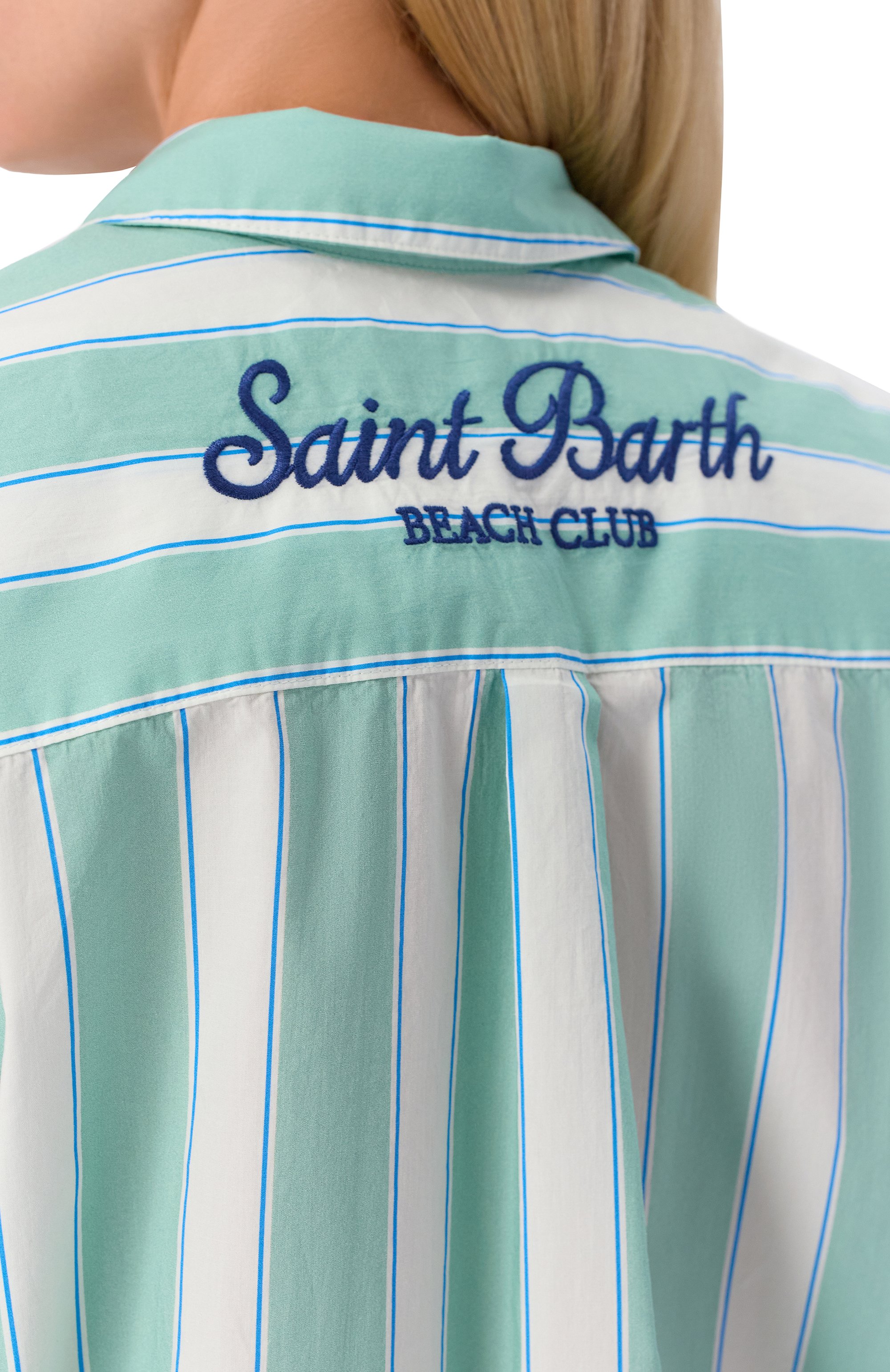 Хлопковая рубашка MC2 SAINT BARTH, арт. BRIG001-00521L/BRIGITTE, фото 5