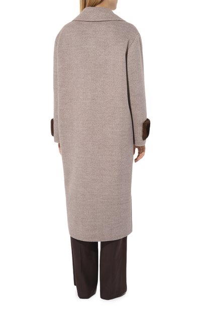 Пальто из шерсти и кашемира SEVEN LAB, арт. SCP.05.280.122, фото 4