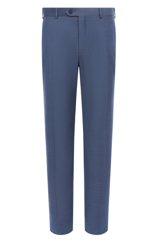 Шерстяные брюки Brioni RPC60M-O4A7R Синий RPC60M-O4A7R