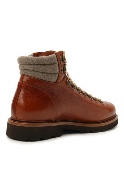 Кожаные ботинки BRUNELLO CUCINELLI, арт. MZUWFMS890, фото 4