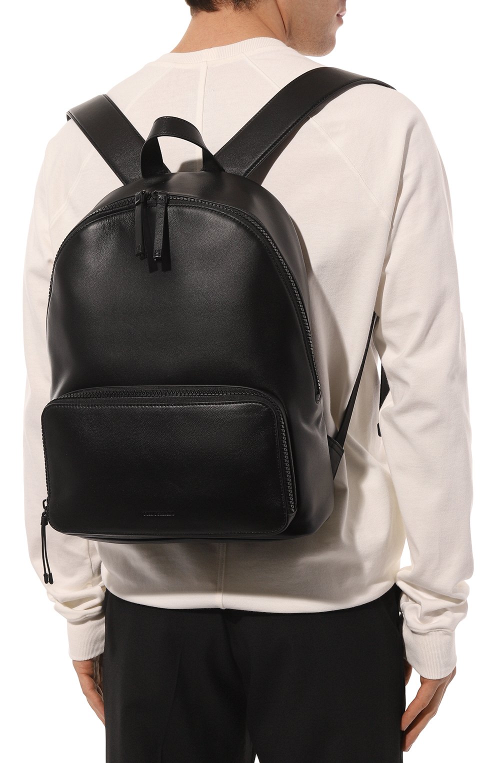 Кожаный рюкзак TRUSSARDI, арт. 71B00388-2P000298, фото 2
