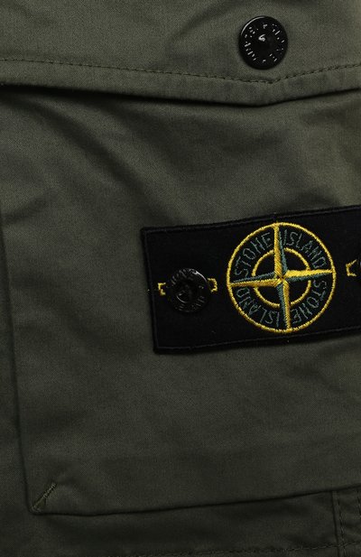Хлопковые шорты STONE ISLAND, арт. 7416L0412/14, фото 3