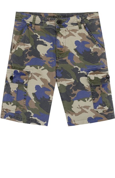Джинсовые шорты с накладными карманами и принтом ZADIG AND VOLTAIRE, арт. X24027/6A-12A, фото 1