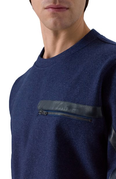 Свитшот из шерсти и кашемира MVST, арт. M25.1PM.H001/15951, фото 5