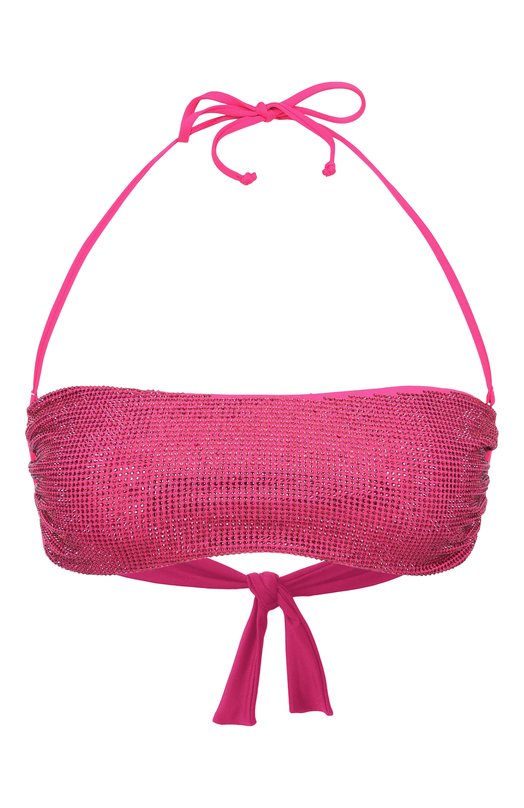 Бра-топ с отделкой стразами Fisico MR09MW Розовый MR09MW