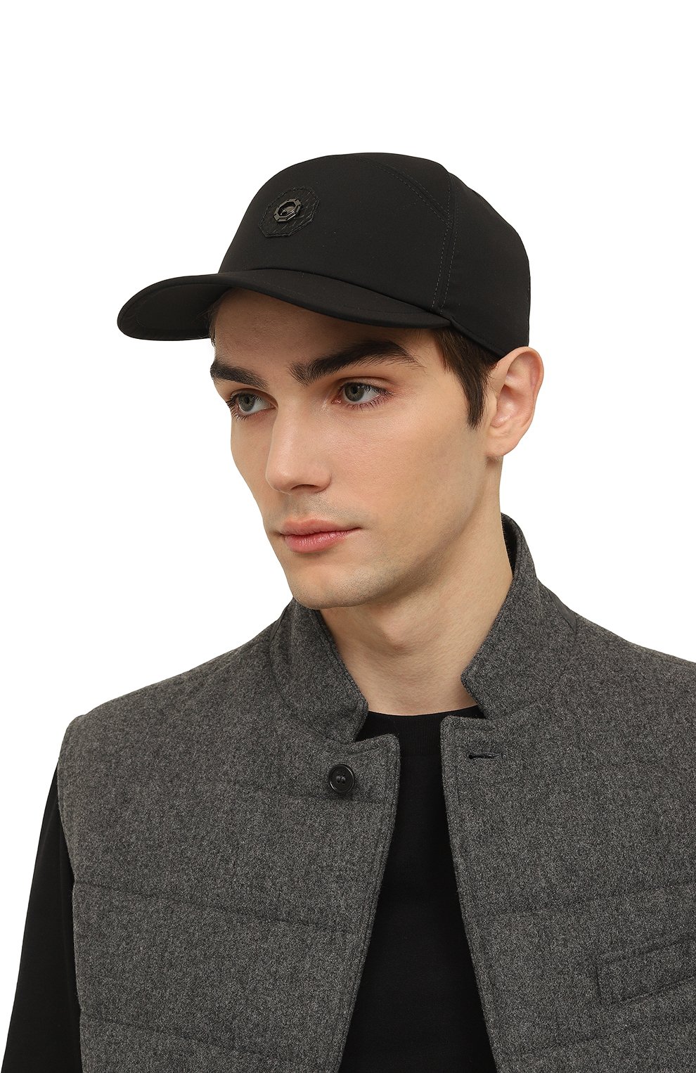 Бейсболка с отделкой из кожи аллигатора STEFANO RICCI, арт. MCV24CS16E/PL001H, фото 2