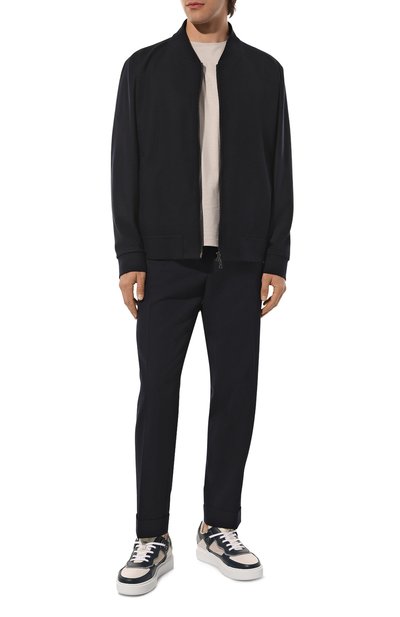 Футболка из шелка и хлопка COLOMBO, арт. TS00380/A00897, фото 2