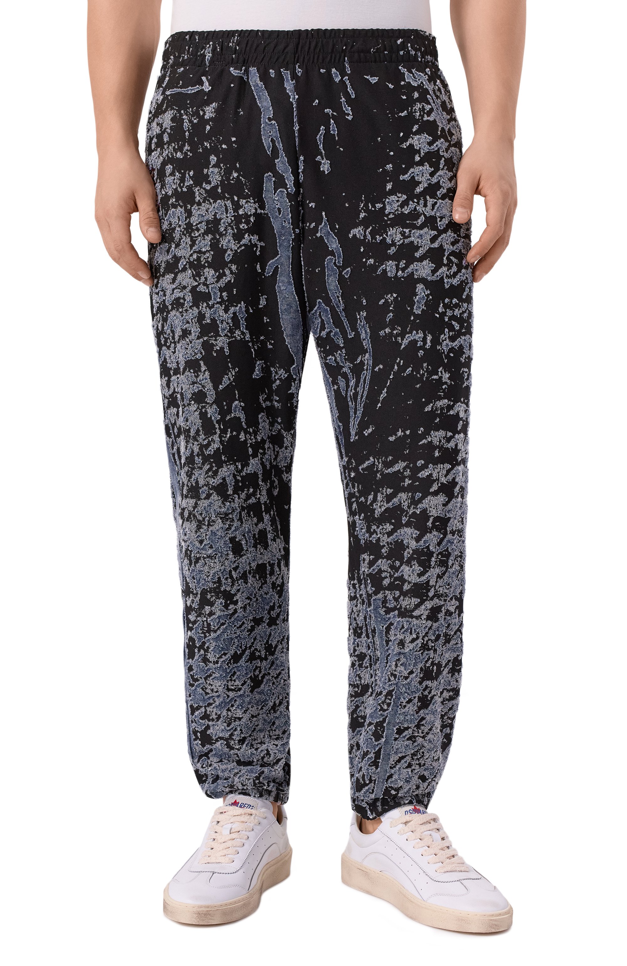 Джоггеры DIESEL голубого цвета по цене 52250 руб., арт. A21576/0PGBE, фото 3 Джоггеры DIESEL, арт. A21576/0PGBE, фото 3