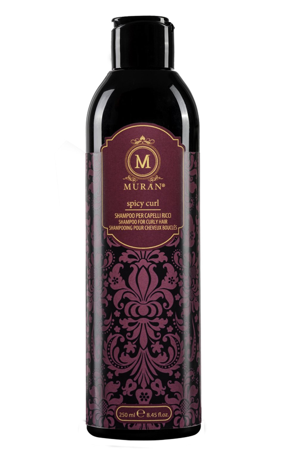 Шампунь для вьющихся волос spicy curl (250ml) MURAN бесцветного цвета по цене 4400 руб., арт. 0805698290371, фото 1 Шампунь для вьющихся волос spicy curl (250ml) MURAN, арт. 0805698290371, фото 1