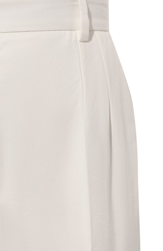 Хлопковые брюки Dolce & Gabbana FTC20T/GDCDD Белый  FTC20T/GDCDD Фото 5