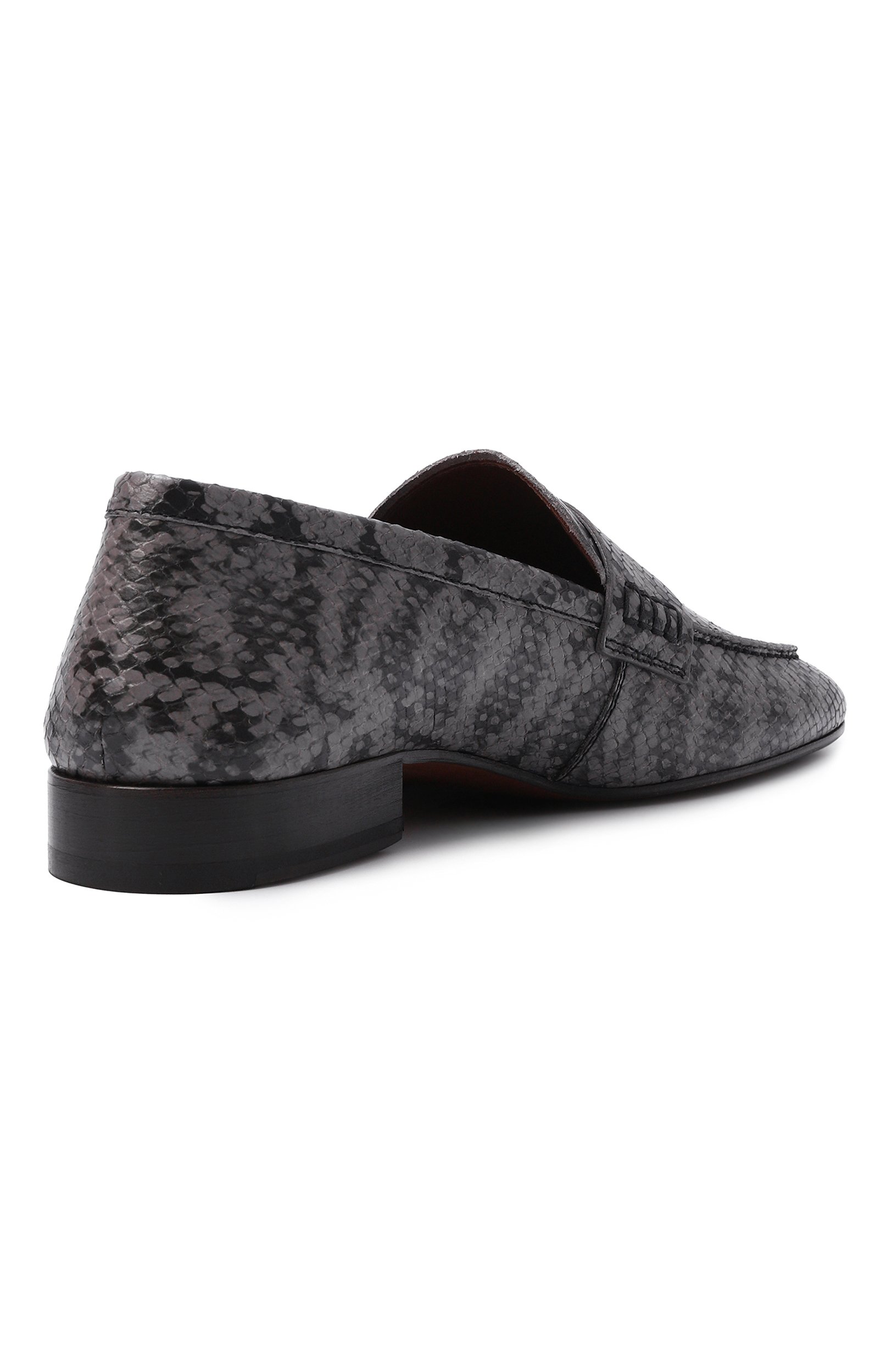 Кожаные пенни-лоферы DRIES VAN NOTEN серого цвета по цене 99500 руб., арт. 131711/0305, фото 5 Кожаные пенни-лоферы DRIES VAN NOTEN, арт. 131711/0305, фото 5