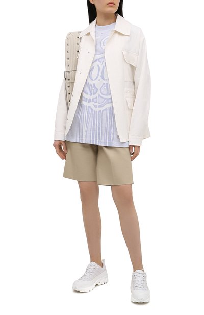 Хлопковая футболка ACNE STUDIOS, арт. AL0207, фото 2