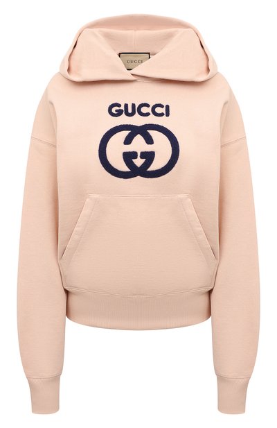 Женский хлопковое худи GUCCI, арт. 768122/XJF8S