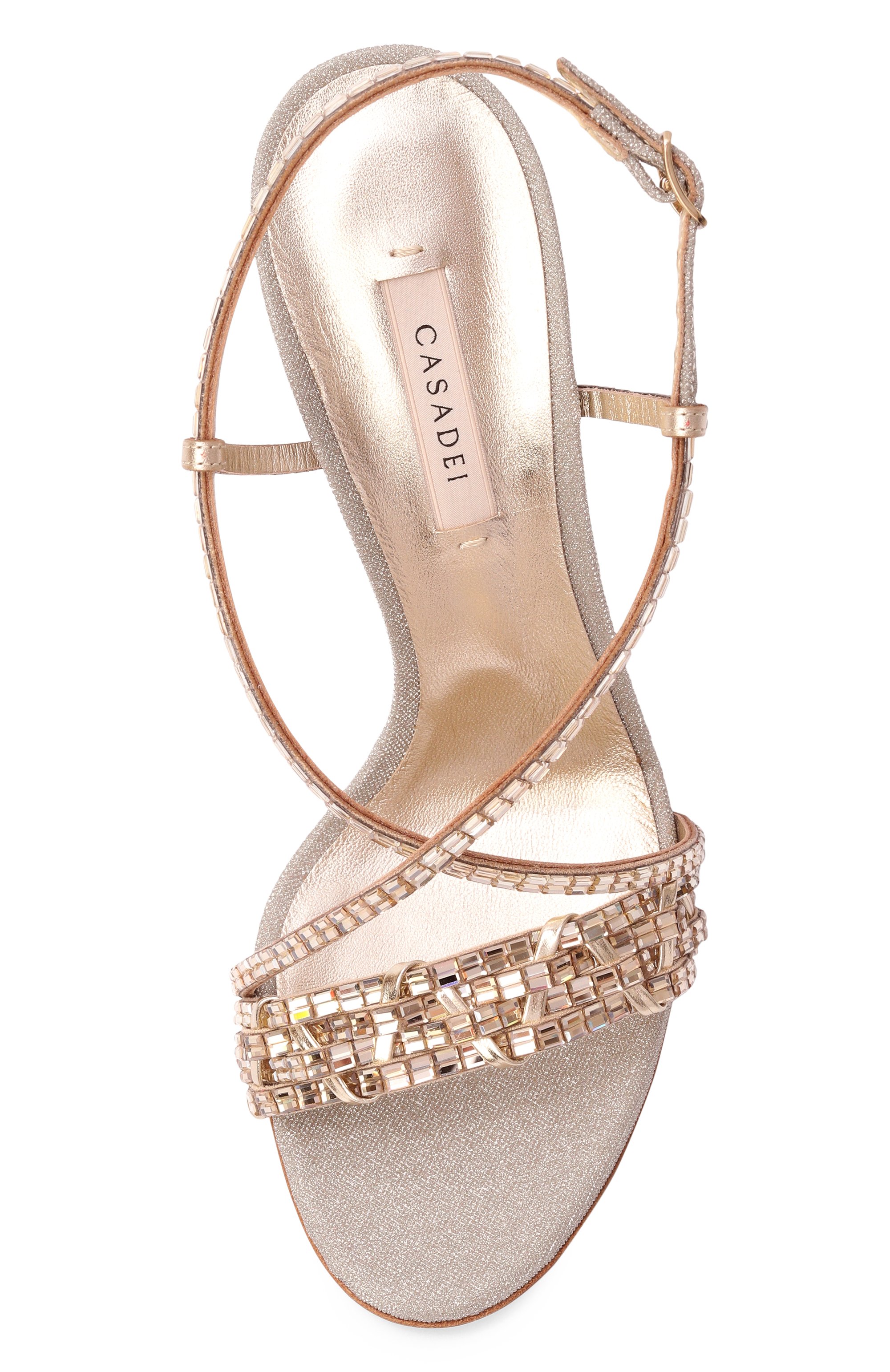 Текстильные босоножки julia godyva 100 CASADEI, арт. 1L483C1001/C3073, фото 6