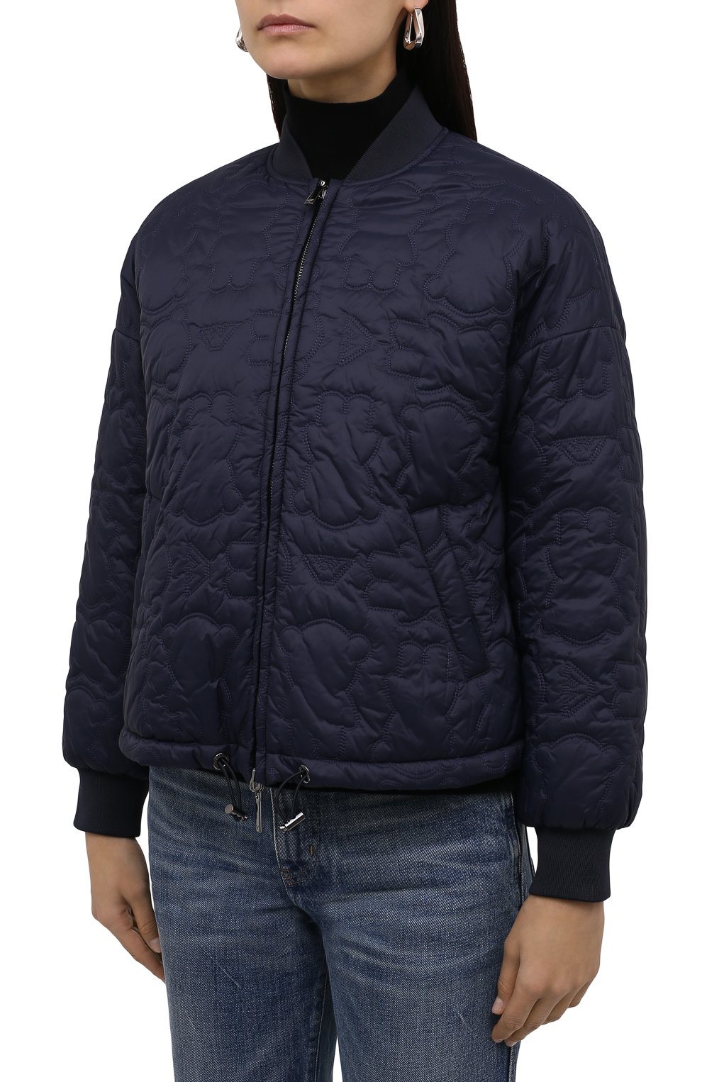 Куртка EMPORIO ARMANI синего цвета по цене 42250 руб., арт. 6K2B90/2NKBZ, фото 3 Куртка EMPORIO ARMANI, арт. 6K2B90/2NKBZ, фото 3