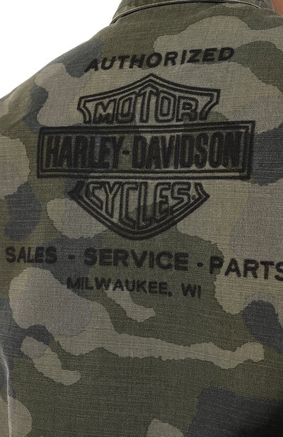 Хлопковая рубашка HARLEY-DAVIDSON, арт. 96890-23VM, фото 5