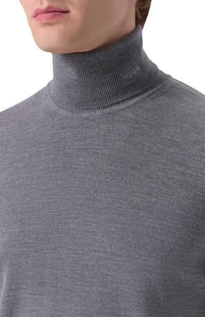 Шерстяная водолазка HUGO, арт. 50474174, фото 5