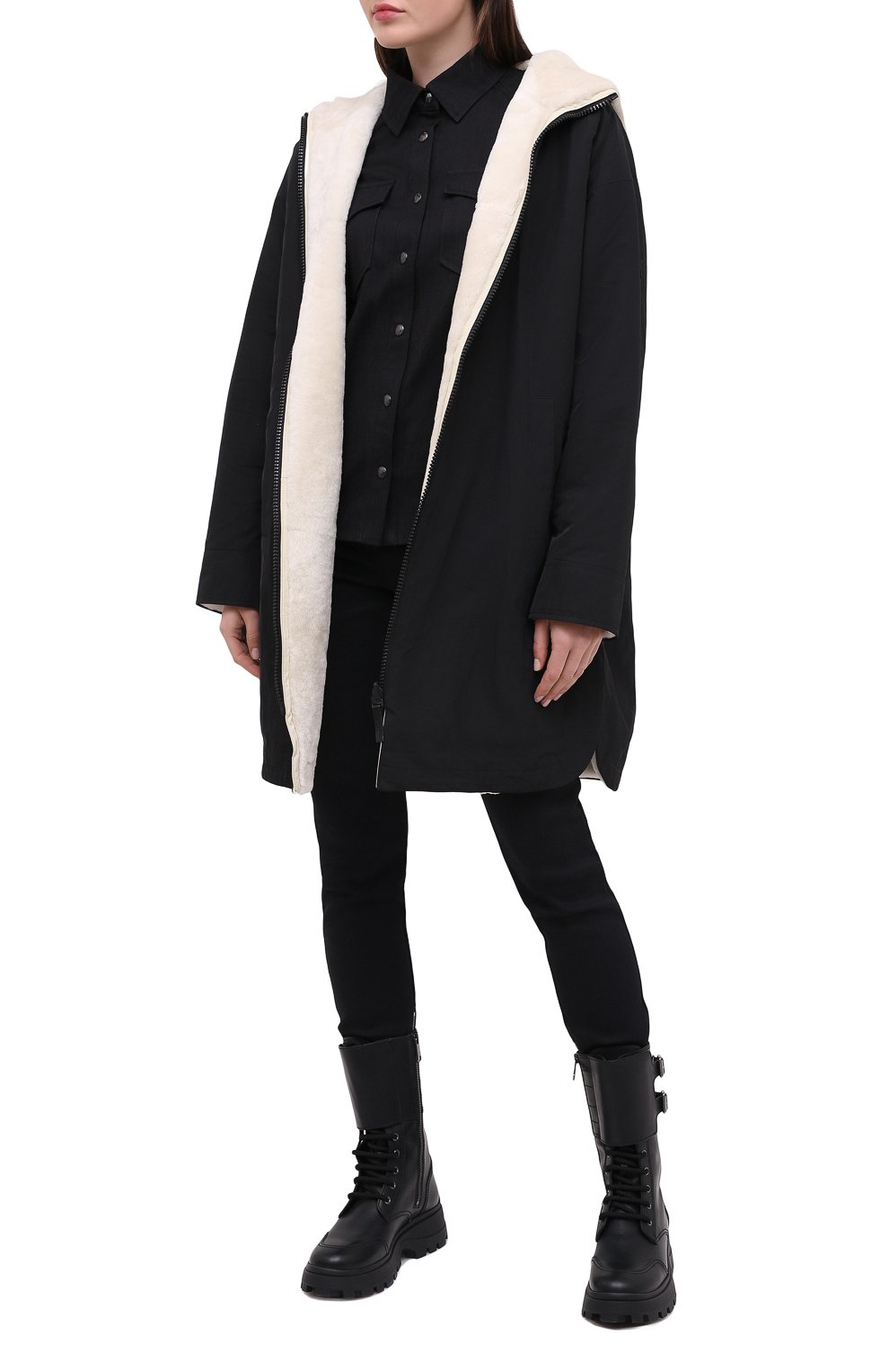 Двусторонняя парка из овчины YS ARMY PARIS, арт. 21WFM06793A20X, фото 2