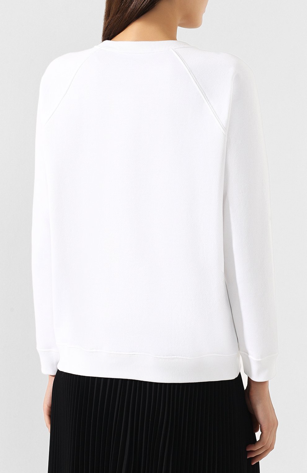 Хлопковый свитшот VALENTINO, арт. RB3MF04S41A, фото 4