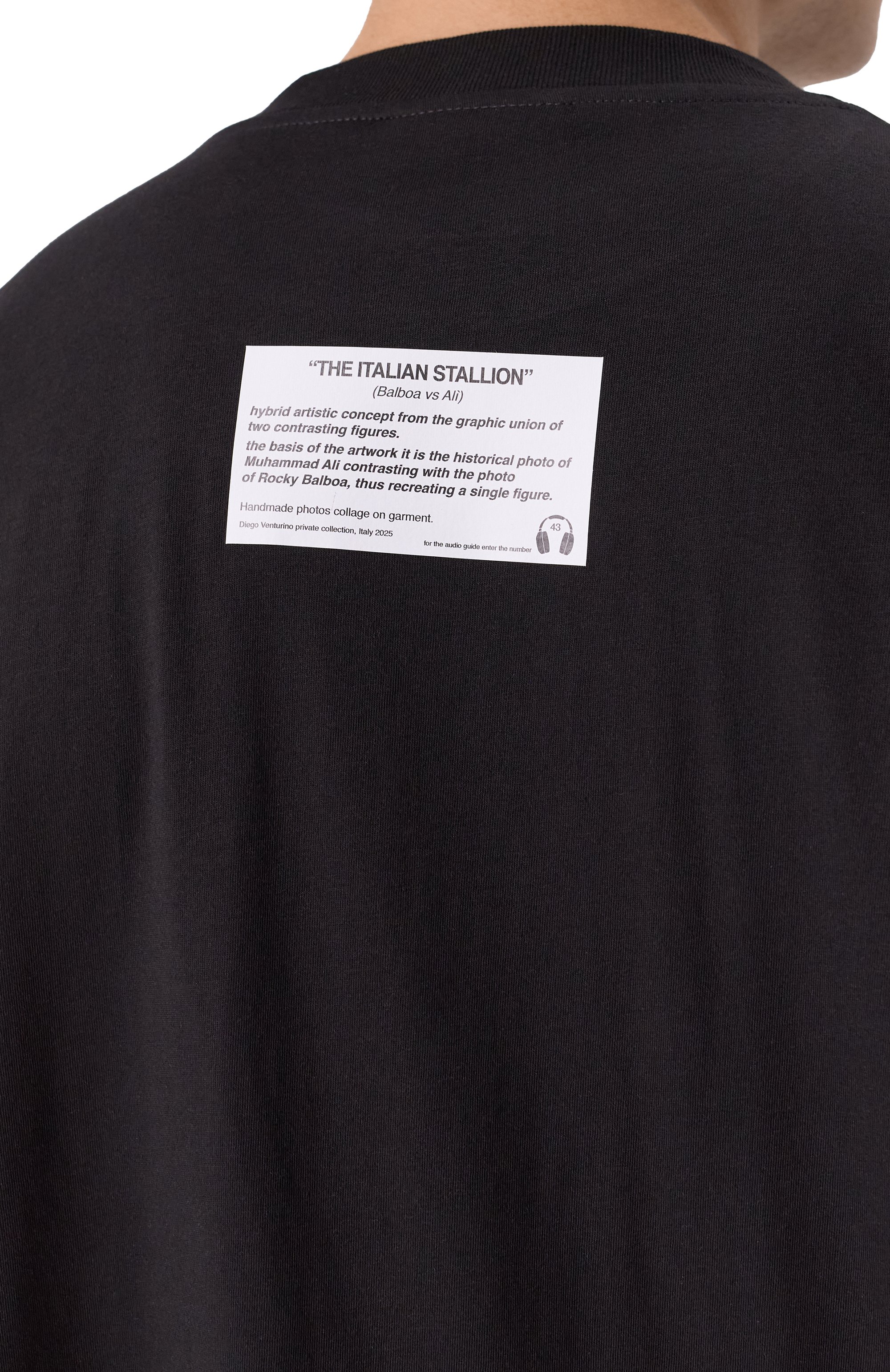 Хлопковая футболка DIEGO VENTURINO, арт. DVTS0MARB, фото 5