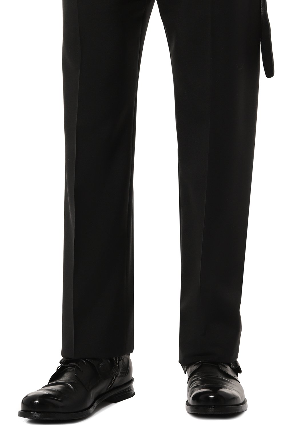 Кожаные ботинки clabry 560 CLABRY черного цвета по цене 84900 руб., арт. K19535, фото 3 Кожаные ботинки clabry 560 CLABRY, арт. K19535, фото 3